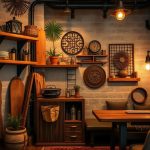 Pomysły na akcesoria meblowe do aranżacji wnętrz: styl rustykalny, industrialny