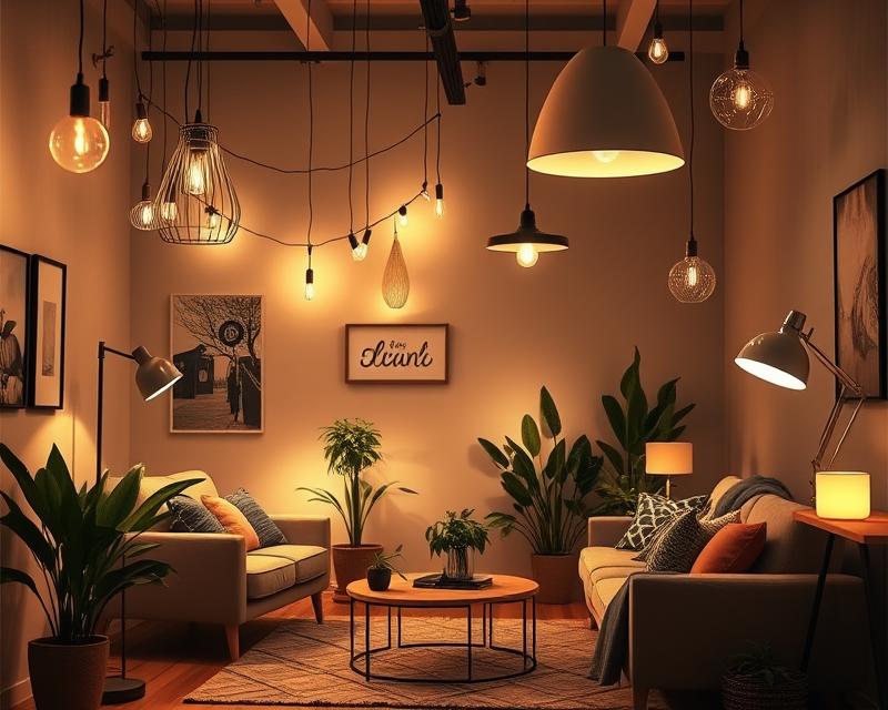 Nowoczesne aranżacje wnętrz z lampkami IKEA — inspiracje i trendy