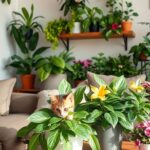 Rośliny bezpieczne dla kota: jak wybrać i chronić domową zieleń przed ryzykiem zatrucia