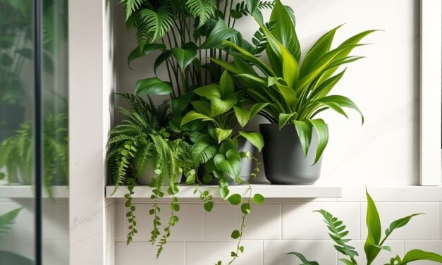 Rośliny do łazienki bez okna: jak wybrać gatunki i zadbać o nie w cieniu i wilgoci
