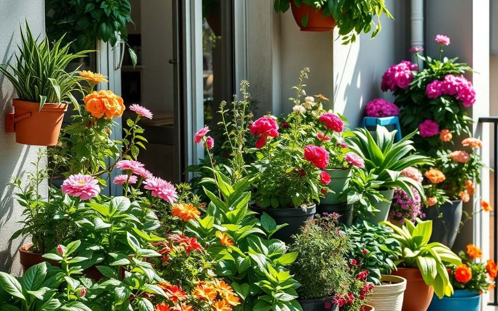 Rośliny na balkon w donicach: jak dobrać, ustawić i zadbać o bujną zieleń bez typowych błędów