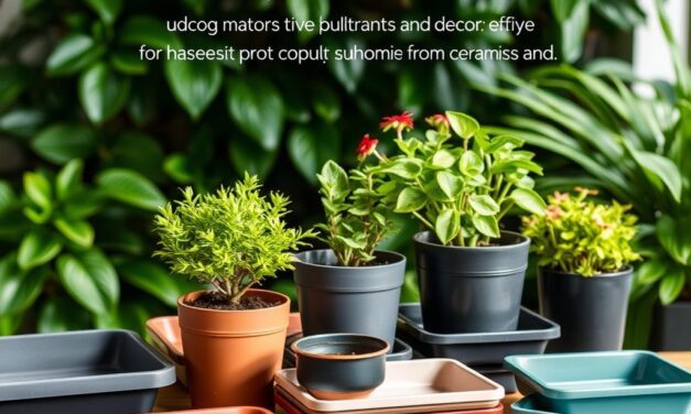 Podstawki pod doniczki: jak dobrać materiał i rozmiar, by chronić rośliny i meble przed wilgocią