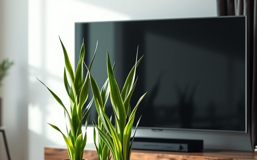 Rośliny obok telewizora: jak wybrać i ustawić je bezpiecznie, by nie zasłaniały ekranu i chroniły sprzęt RTV
