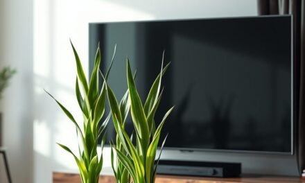 Rośliny obok telewizora: jak wybrać i ustawić je bezpiecznie, by nie zasłaniały ekranu i chroniły sprzęt RTV