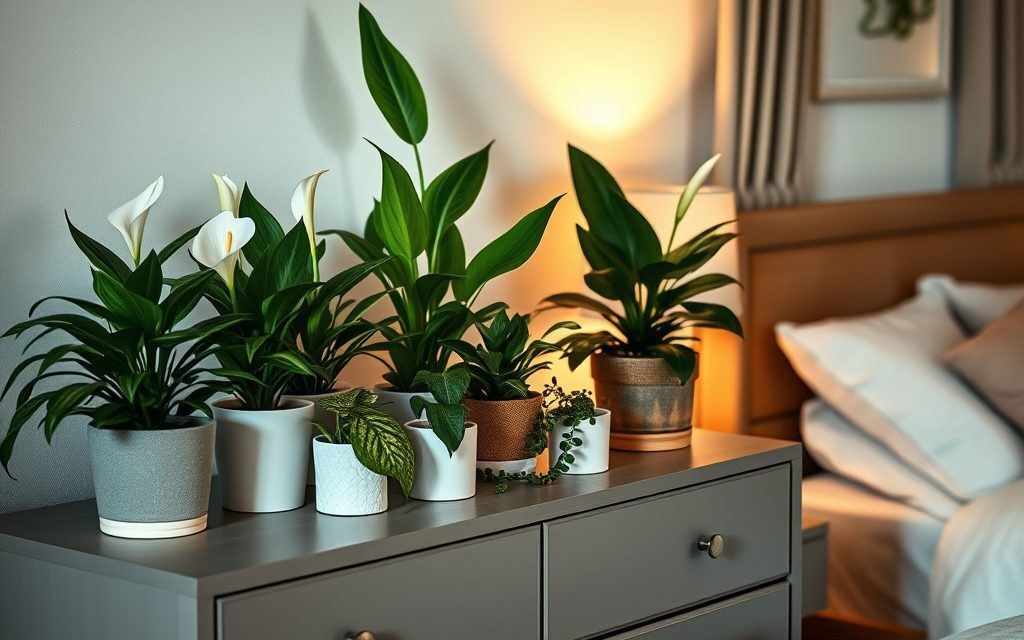 Rośliny do sypialni na komodę: jak wybrać gatunki i ułożyć je dla lepszego snu i powietrza
