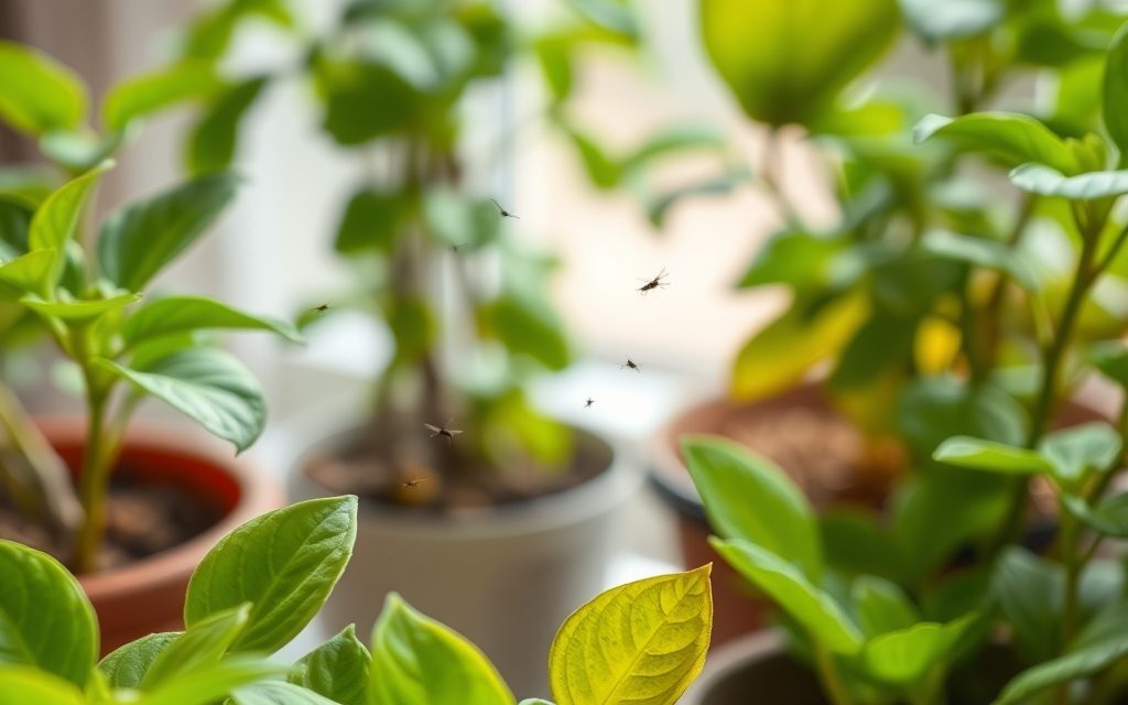 Muszki w doniczkach: jak rozpoznać ziemiórki i skutecznie ograniczyć ich rozwój w domu