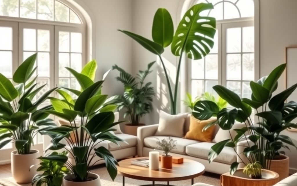 Duże rośliny do salonu: jak wybrać i ustawić by podkreślić przestrzeń i uniknąć błędów pielęgnacji
