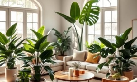 Duże rośliny do salonu: jak wybrać i ustawić by podkreślić przestrzeń i uniknąć błędów pielęgnacji
