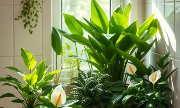 Rośliny do łazienki z oknem: jak dobrać gatunki i zadbać o ich zdrowy wzrost w wilgotnym wnętrzu